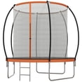 thumbnail image 1 of CoSoTower Trampoline Extérieur de 10 Pi avec Filet de Sécurité et Échelle, Trampoline de Mise en Forme pour Ados et Adultes, 1 of 7