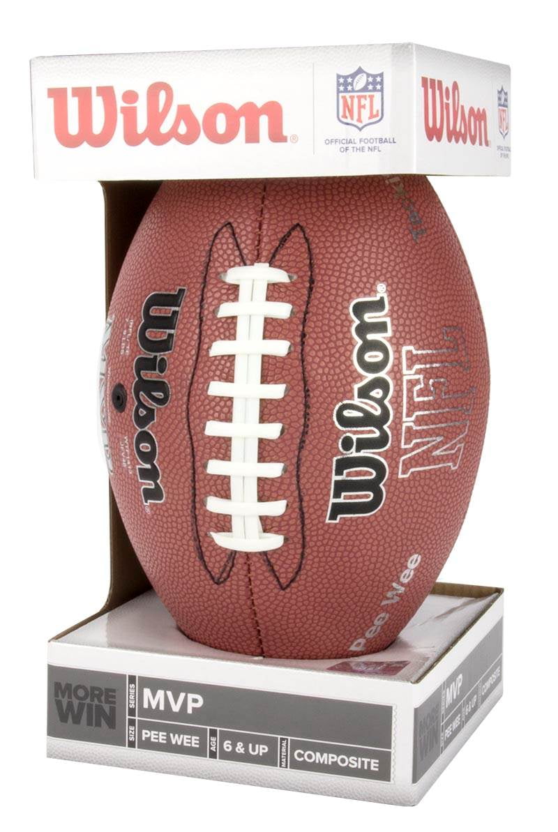 Wilson NFL MVP Official Pee Wee Size Youth Football