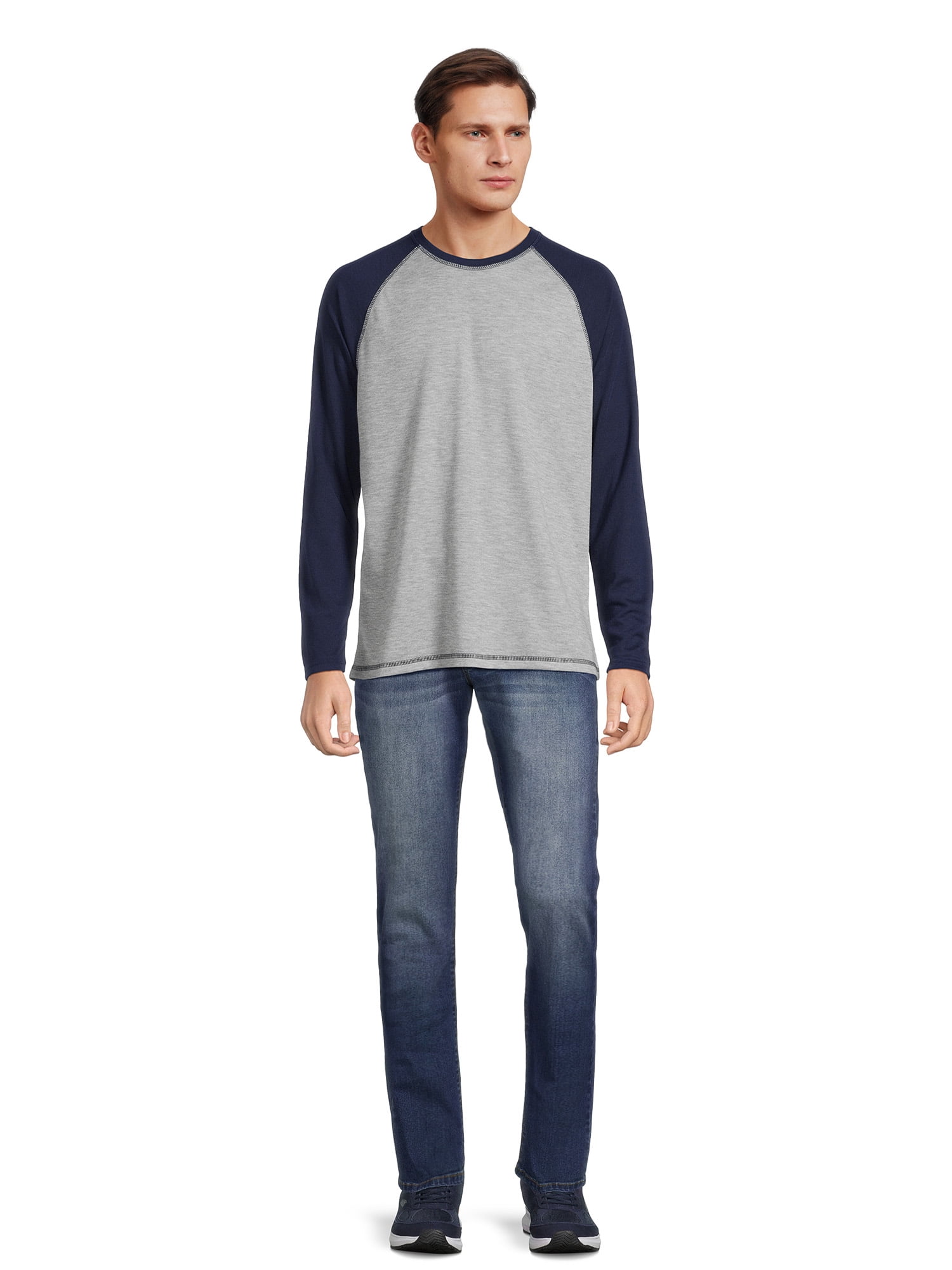 George Men's Raglan Tee, Sizes S-3XL