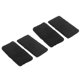 thumbnail image 5 of 2 pares de estantes deportivos de muñeca sudor de muñequeras absorbentes de pulseras estacionadas de las pulseras de las pulseras de la muñeca de entrenamiento, 5 of 5