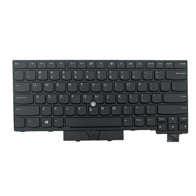 Cateissary Teclado para ordenador portátil, escritura fluida, juegos, hogar, oficina, sin punta, buen reemplazo táctil para IBM ThinkPad T470 US Juegos de teclado y mouse para computadora