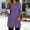 *Purple, variant on ClodeEU Long Sleeve Shirts for Women , Clothes Tunic Tops Loose Dressy, Crewneck Pullover Sweaters Brown,Womens Plus L
