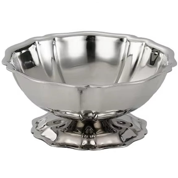Vjnyvs Stainless Steel Pudding Cup Ice Cream Bowl Modern Dessert Bowl for Serving Dessert Sundae Salad Cocktail Condiment Trifle