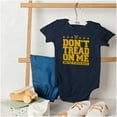 thumbnail image 4 of Dont Tread On Me United States Navy Romper Boys or Girls Infant Baby Brisco Brands 12M, 4 of 6