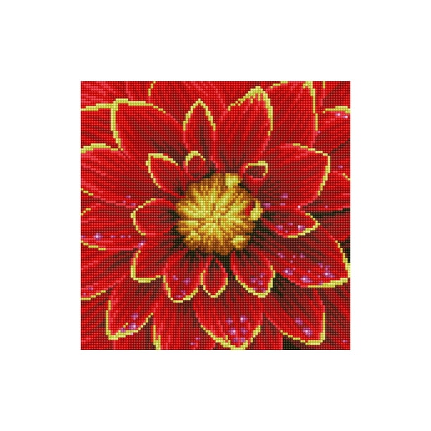 DD5 037 DIAMOND DOTZ KIT INTERMEDIATE DAHLIA