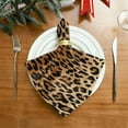 thumbnail image 2 of Dreamtimes Cotton Cloth Napkin,Fashion Colorful Leopard Animal Print Soft and Skin Friendly Cotton Dinner Napkin, Holiday Napkins for Family Hotel Parties, Cocktail Napkins, Wedding Napkins 6PCS, 2 of 7