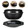 thumbnail image 4 of MasteelfCA 1 Set Ceramic Casserole Non Stick Bibimbap Pot Braised Chicken Cooking Pot, 4 of 8