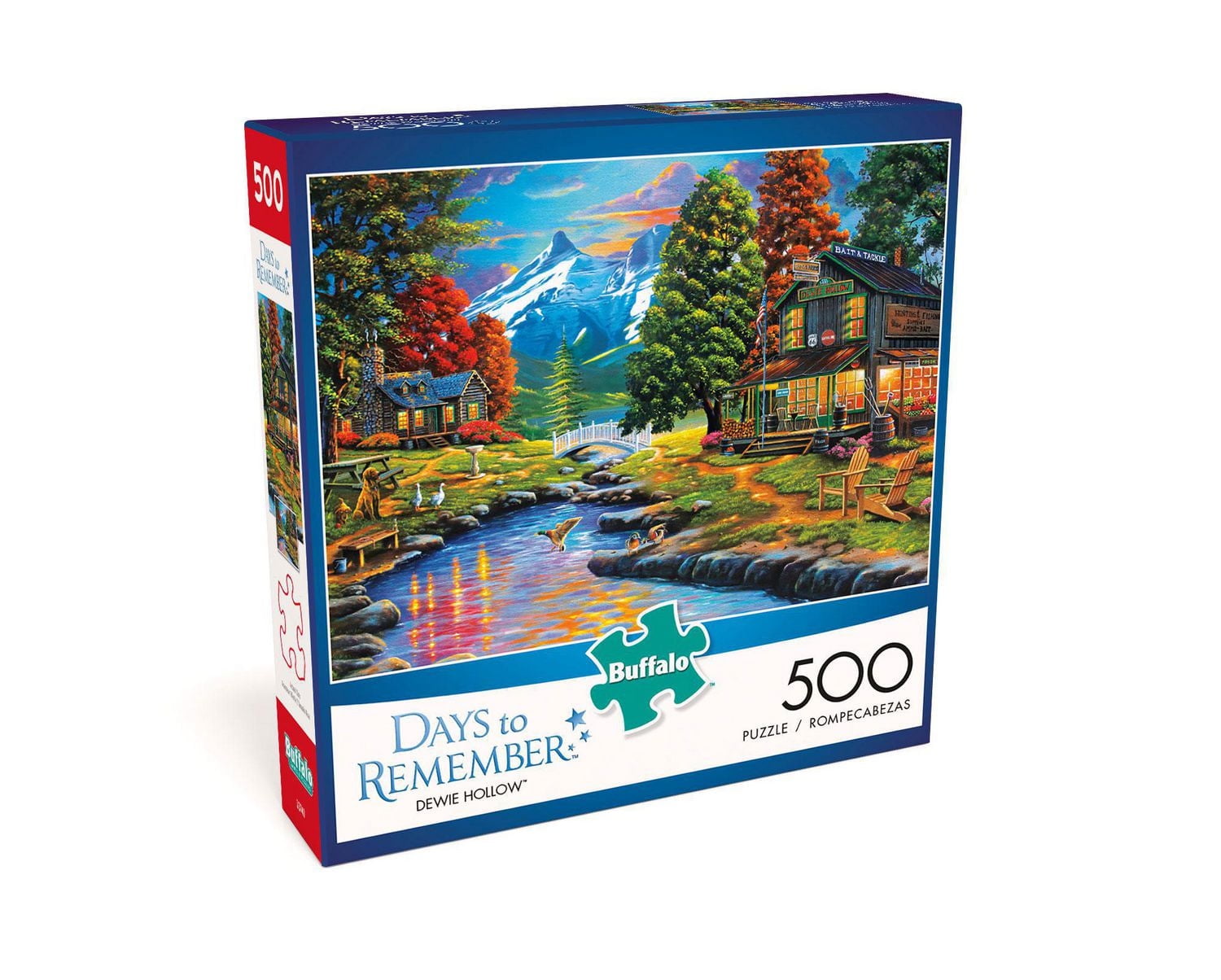 Buffalo Games Days to Remember Dewie Hollow 500 Piece Jigsaw Puzzle