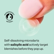 (3 pack) Peach Slices Deep Blemish Microdarts, Below-the-Surface Pimple Patches, 9 Ct