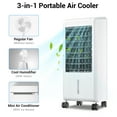 thumbnail image 2 of Yescom 3-in-1 Portable Evaporative Air Cooler 110V Fan w/ Humidifier & Remote Control for Bedroom RV, 2 of 10