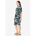 thumbnail image 3 of Woman Within Plus Size Button-Front Short Essential Dress, 3 of 3