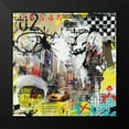 thumbnail image 2 of Gachaga, Vincent 20x20 Black Modern Framed Museum Art Print Titled - Time Square, 2 of 5