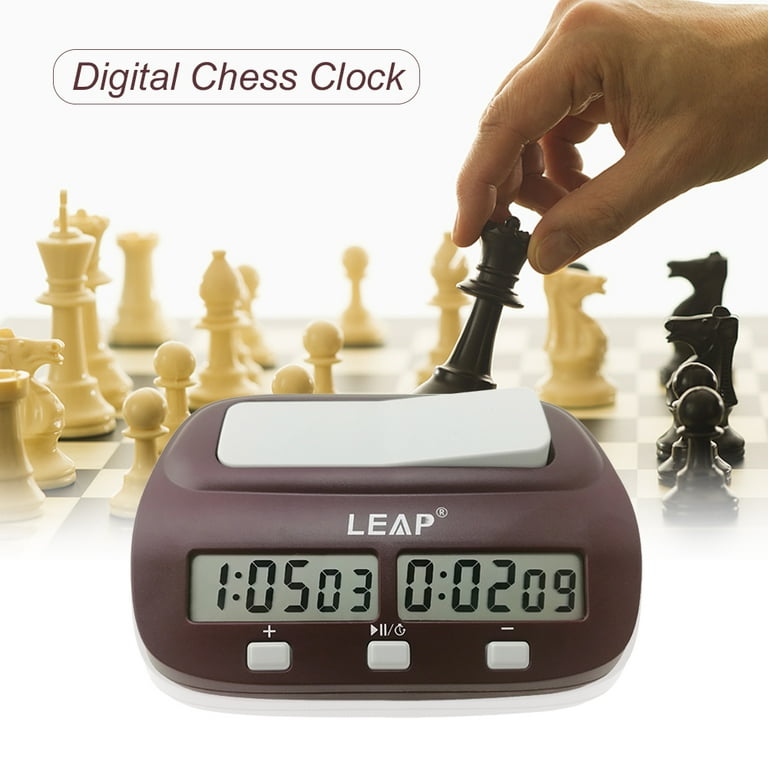 Digital Chess Clock Chess Timer for Professional Chess for Play for Time  Control Clock for Scrabble, Competitive Board Game