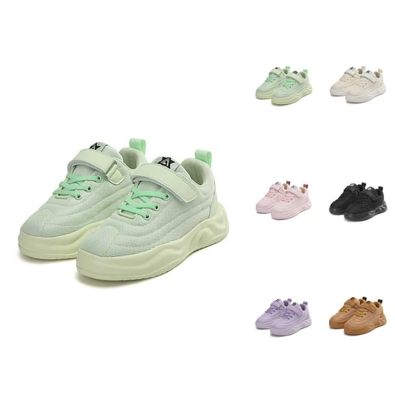 Shoes for Girls Girls Sneakers Girls Sneakers For Everyday Casual Wear Comfortable Fixed Design Lightweight Breathable School Shoes For Kids Age 5 14