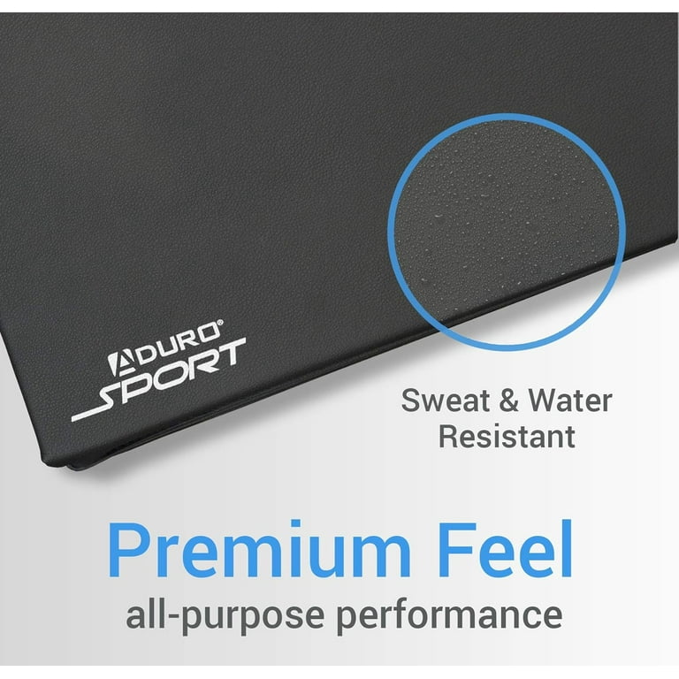 Aduro Sport Gymnastics Mat 6 x2 x1.5 Thick Folding Mat Workout Exercise Tumbling Gym Mats for Home