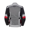 thumbnail image 3 of Cortech Hype-Flo Mens Textile Motorcycle Jacket Red/Gray XXL, 3 of 4