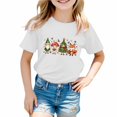 thumbnail image 5 of Xyant Christmas Shirts for Toddler Boys Girls Christmas Tree/Elf Print Cotton Short Sleeve Xmas Tshirts Kids Graphic Tees Top, Size 2-3 Years, 5 of 6