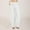 #White, variant on DPTALR Women's Solid Color Linen Loose Casual Wide-Leg Long Pants,Beige,Size M