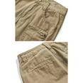 thumbnail image 4 of Men's Cotton Cargo Pants, Multi-Pocket Loose Fit Casual Work Pants for Men,Size 32-42, 4 of 7