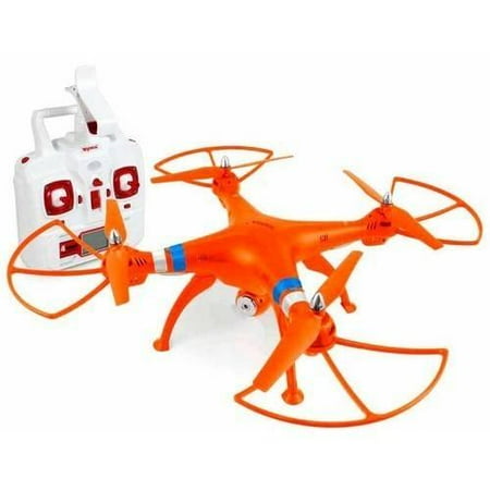 Syma X8W 2.4G 6-Axis RC Quadcopter with WiFi FPV Headless Mode, HD 0.3MP Camera, Gyro and 3D Roll Stumbling UFO