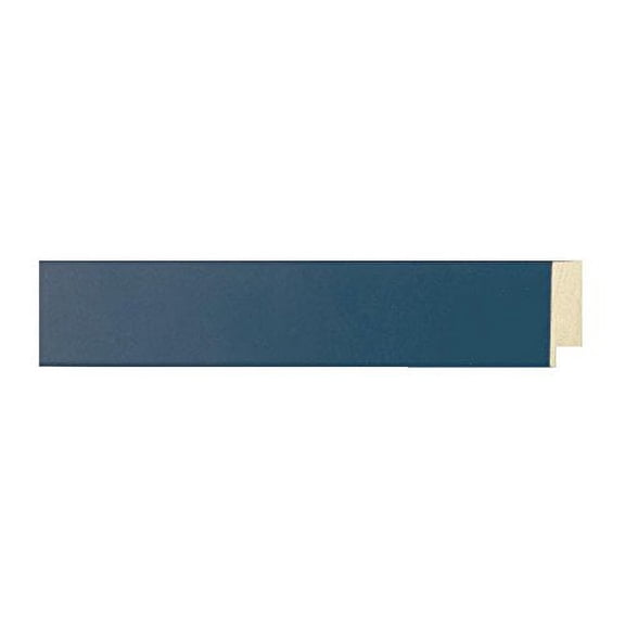 Picture Frame Moulding (Wood) 18Ft Bundle - Contemporary Color Finish - 1.125" Width - 9/16" Rabbet