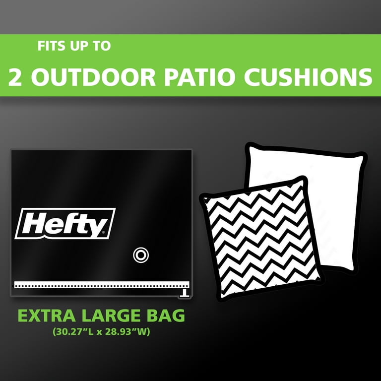 Hefty MAX Shrink-Pak Vacuum Compression Bag, Closet Organizer, 2