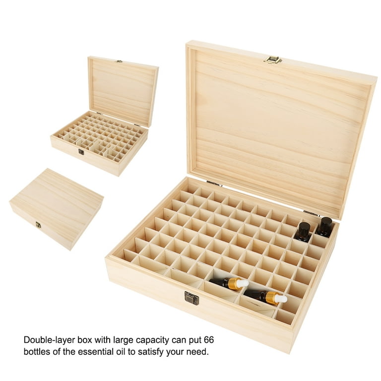 7 Elements 10 Drawer Wooden Artist Storage Supply Box for Pastels, Pencils, Pens, Markers, Brushes and Tools