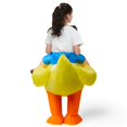 thumbnail image 4 of Spooktacular Creations Kids Inflatable Costumes Yellow Duck Blow Costume Halloween Duck Costumes Inflatable Suit Party, 4 of 8