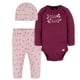 thumbnail image 1 of Gerber Mameluco Para Bebé Pack 2 Algodón Con Pies Rosa Tallas 0 a 24M, 1 of 4
