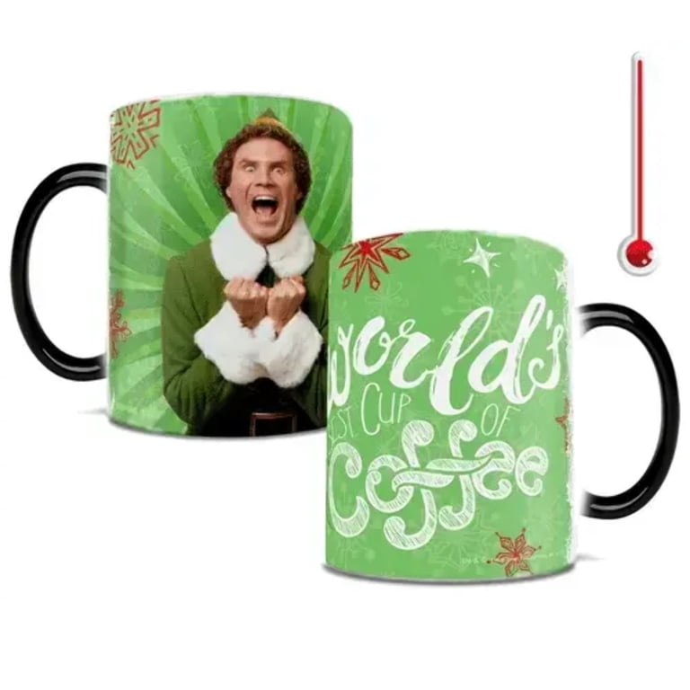 Elf (Worlds Best Cup of Coffee) Morphing Mugs Heat-Sensitive Mug MMUG783 -  Walmart.com