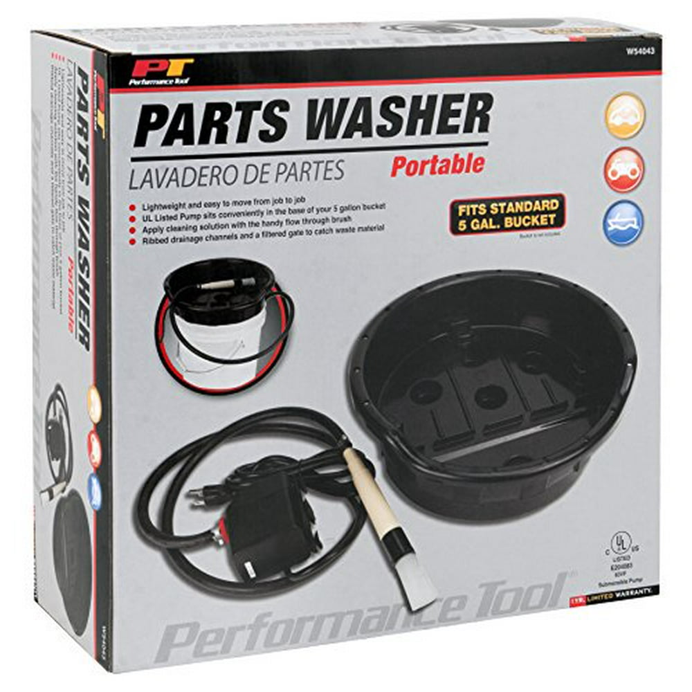Performance Tool W54043 Small Portable Parts Washer