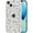 Transparent, variant on RALEAVO Floral Case for iPhone 13, Flower Branch Pattern Design Cute Cover Case for Girls Women Slim Thin Soft Silicone Shockproof Anti-Slip Phone Case for iPhone 13 (6.1"),Beige