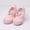 Pink, variant on Girls' Dance Shoes Solid Color Ballet Yoga Soft Toe Strap Shoes 4-15 Years