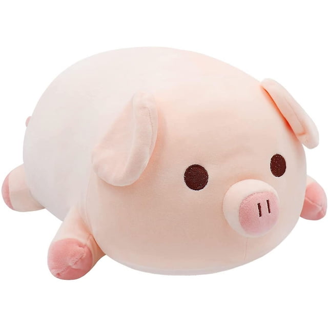 Animal De Peluche De Cerdo 19.6 Peluches Kawaii Almohada Linda De Felpa De Cerdo Almohadas De Felpa Almohada Abrazada, Juguete De Peluche De Cerdo De Peluche Suave Y Gordo para Niños Niñas Niños