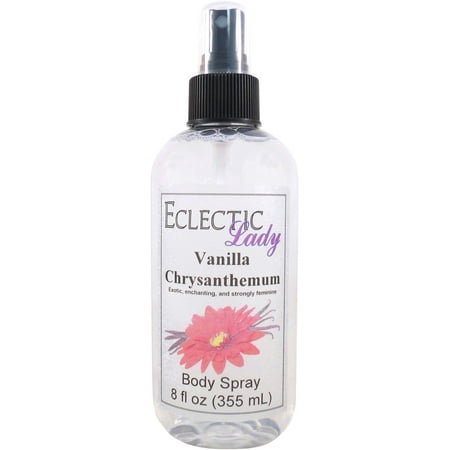 - Vanilla Chrysanthemum Body Spray, 16 ounces