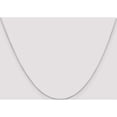 thumbnail image 2 of 14K White Gold Wg .8mm Octagonal Snake Chain (18 X 0.8) Made In Peru wos080-18, 2 of 5