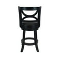 thumbnail image 5 of Boraam Florence Counter Height Swivel Counter Stool - Black Sandthru Finish, 5 of 8