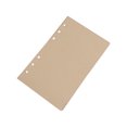 thumbnail image 1 of COOPHYA Unlined Refill Paper 320 Sheets Khaki A6 for Spiral Notebook Daily Use Office, 1 of 6