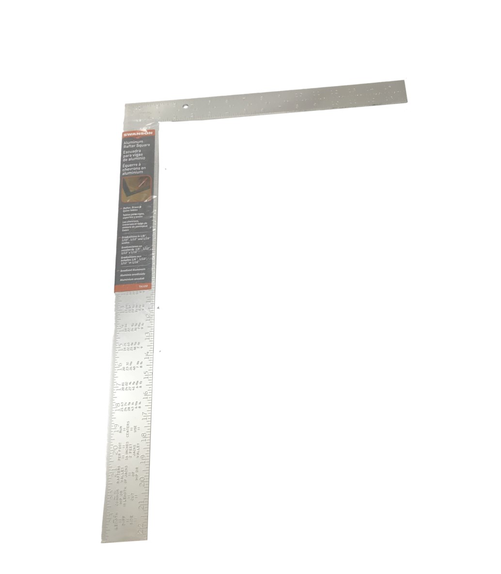 Swanson Tool Co 16" x 24" Aluminum Rafter Square, Model TA122