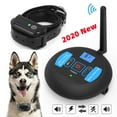 thumbnail image 1 of Control remoto inalámbrico, descarga eléctrica, vibración, collar electrónico, collar eléctrico LED, dispositivo de entrenamiento para perros de juguete para dejar de ladrar Kuyhfg Sin marca, 1 of 5