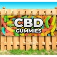 thumbnail image 1 of CBD Gummies 13 oz Vinyl Banner With Metal Grommets, 1 of 4