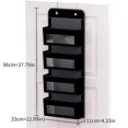 thumbnail image 4 of Door Hanging Organizer Nonwoven Shoe Holder Hanging Storage Bag with 4 Pockets, 4 of 4