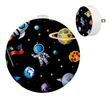 

YZUOUZY Bedside Lamps Lamps for Bedroom Bedroom Lamps Set of 2 Asteroids Spaceships Planets