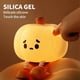 thumbnail image 4 of 4X Luz LáMpara LáMpara con Sensor TáCtil de Calabaza LáMpara de Noche NavideñA LáMpara LED Recargable de Silicona, 4 of 5