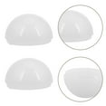 thumbnail image 4 of Miangastore LED Vanity Light Globes White 10Pcs Bathroom Light Cover Round, 4 of 9