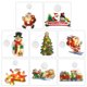 thumbnail image 5 of Worallymy Decoración de Navidad Ventana Colgante Colgante Árbol de Navidad Tienda de vacaciones Sucker Lamp Light Animal Santa Worallymy JD735815640, 5 of 7