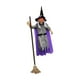 thumbnail image 5 of Colgante de Halloween,Bruja animada colgante con ojos rojos parpadeantes,Bruja parlante animada colgante de Halloween,Decoración de Halloween: Bruja parlante simulada,Accesorio de casa, 5 of 9