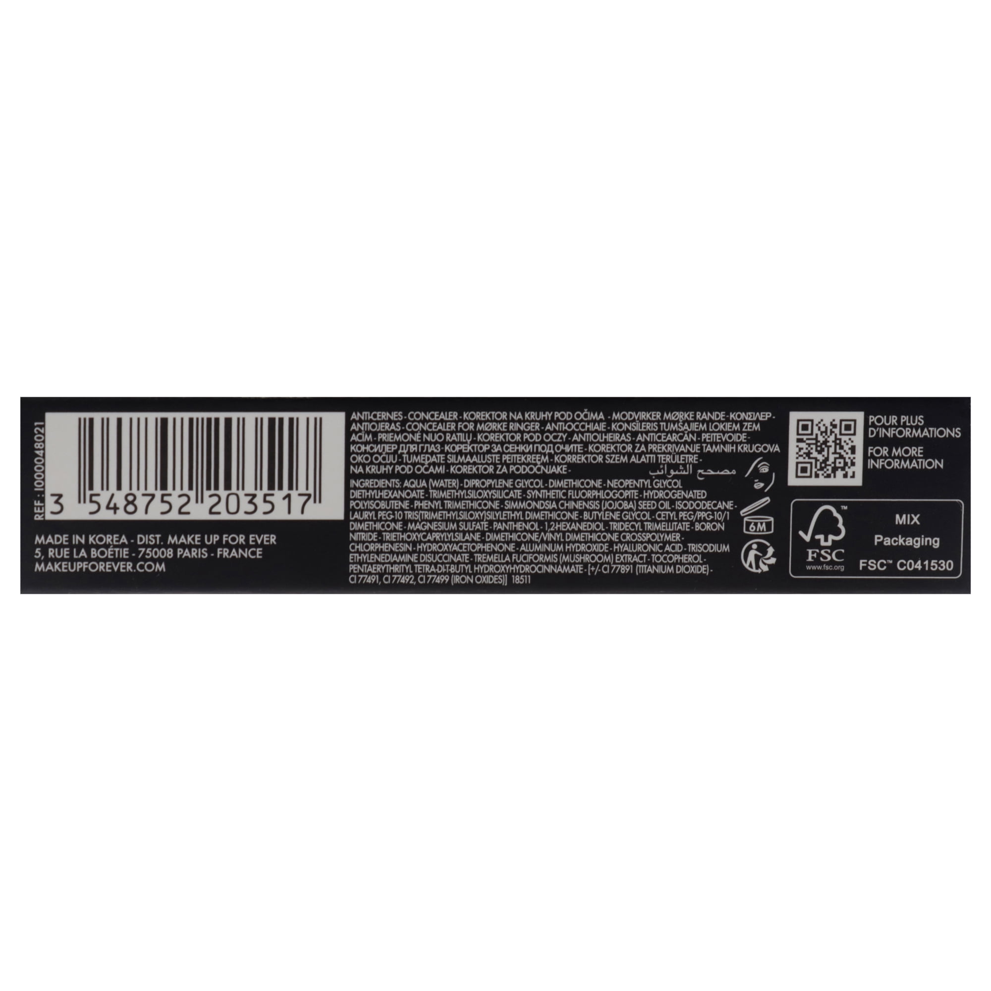 HD Skin Concealer - 2.1Y Biscuit by Make Up For Ever for Women - 0.15 oz Concealer