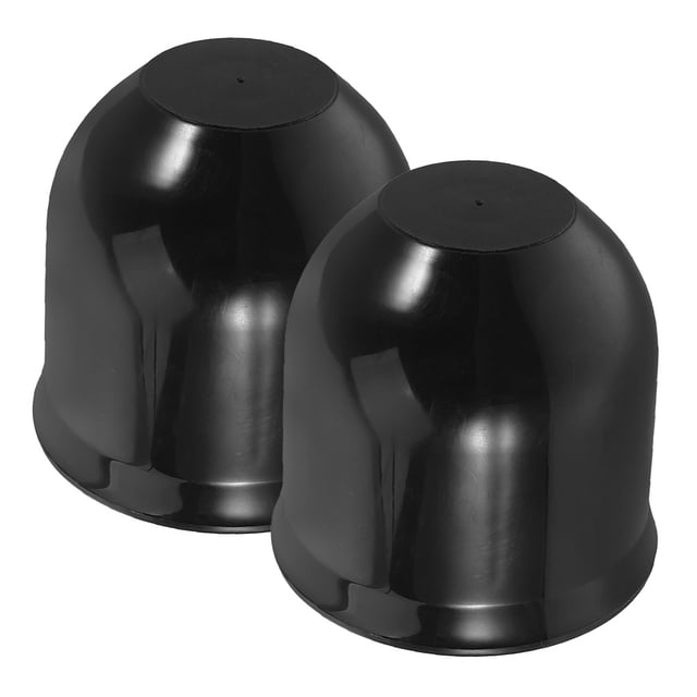 Miangastore 2pcs Waterproof Hitch Cap Plastic Trailer Towball Protector Cap For Rv Caravan Truck Boat Hitch Ball Cover Full Protection