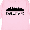thumbnail image 4 of Inktastic Charlotte North Carolina Skyline NC City Boys or Girls Long Sleeve Toddler T-Shirt, 4 of 5